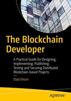 Couverture de l’ouvrage The Blockchain Developer