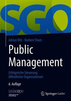 Couverture de l’ouvrage Public Management