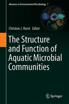 Couverture de l’ouvrage The Structure and Function of Aquatic Microbial Communities