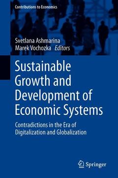 Couverture de l’ouvrage Sustainable Growth and Development of Economic Systems