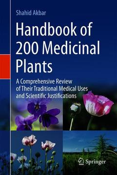 Couverture de l’ouvrage Handbook of 200 Medicinal Plants