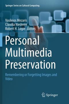 Couverture de l’ouvrage Personal Multimedia Preservation