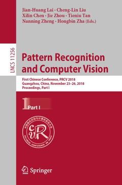 Couverture de l’ouvrage Pattern Recognition and Computer Vision