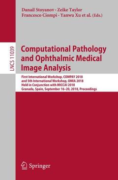 Couverture de l’ouvrage Computational Pathology and Ophthalmic Medical Image Analysis
