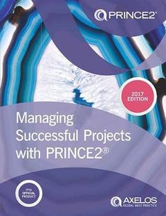 Couverture de l’ouvrage Managing successful projects with PRINCE2