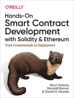 Cover of the book Hands-On Smart Contract Development with Solidity and Ethereum