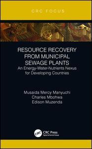 Couverture de l’ouvrage Resource Recovery from Municipal Sewage Plants