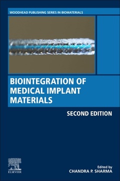 Couverture de l’ouvrage Biointegration of Medical Implant Materials