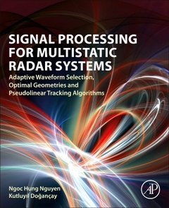Couverture de l’ouvrage Signal Processing for Multistatic Radar Systems