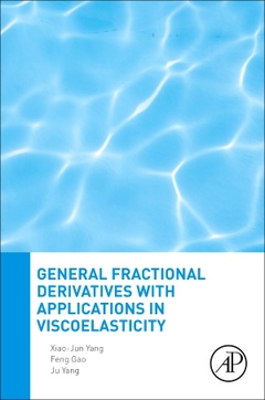 Couverture de l’ouvrage General Fractional Derivatives with Applications in Viscoelasticity