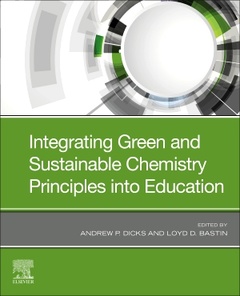 Cover of the book Integrating Green and Sustainable Chemistry Principles into Education