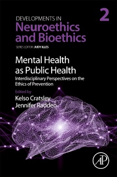 Couverture de l’ouvrage Mental Health as Public Health: Interdisciplinary Perspectives on the Ethics of Prevention