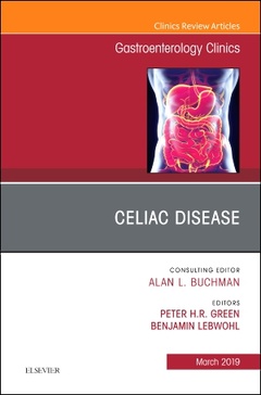 Couverture de l’ouvrage Celiac Disease, An Issue of Gastroenterology Clinics of North America