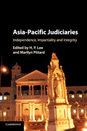 Couverture de l’ouvrage Asia-Pacific Judiciaries