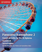 Couverture de l’ouvrage Panorama francophone 2 Coursebook
