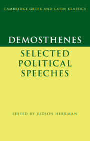 Couverture de l’ouvrage Demosthenes: Selected Political Speeches