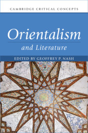 Couverture de l’ouvrage Orientalism and Literature