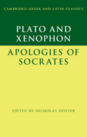 Couverture de l’ouvrage Plato: The Apology of Socrates and Xenophon: The Apology of Socrates