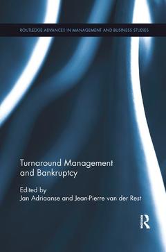 Cover of the book Turnaround Management and Bankruptcy