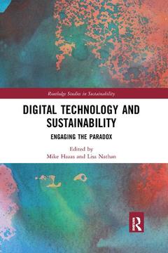 Couverture de l’ouvrage Digital Technology and Sustainability