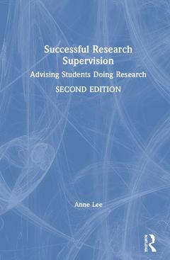Cover of the book Successful Research Supervision