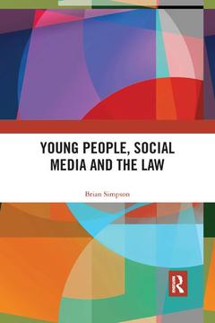 Cover of the book Young People, Social Media and the Law