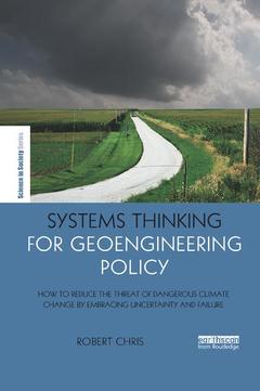 Couverture de l’ouvrage Systems Thinking for Geoengineering Policy