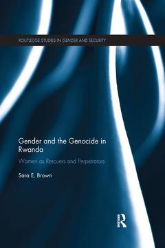 Couverture de l’ouvrage Gender and the Genocide in Rwanda
