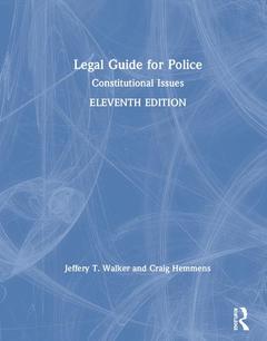 Couverture de l’ouvrage Legal Guide for Police
