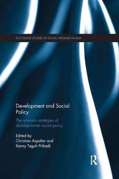 Couverture de l’ouvrage Development and Social Policy
