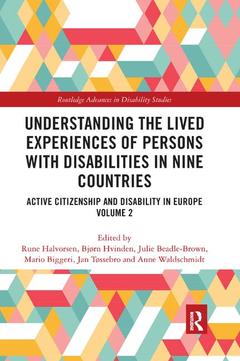 Couverture de l’ouvrage Understanding the Lived Experiences of Persons with Disabilities in Nine Countries