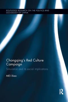 Couverture de l’ouvrage Chongqing’s Red Culture Campaign