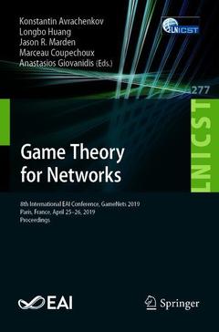 Cover of the book Game Theory for Networks