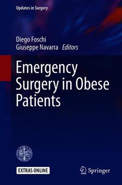 Couverture de l’ouvrage Emergency Surgery in Obese Patients