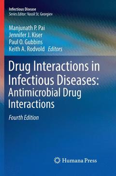 Couverture de l’ouvrage Drug Interactions in Infectious Diseases: Antimicrobial Drug Interactions