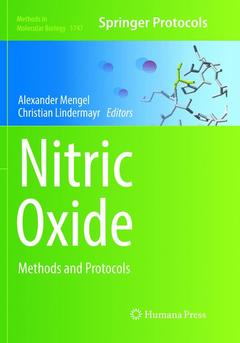 Couverture de l’ouvrage Nitric Oxide