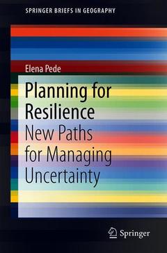 Cover of the book Planning for Resilience
