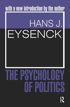 Couverture de l’ouvrage The Psychology of Politics