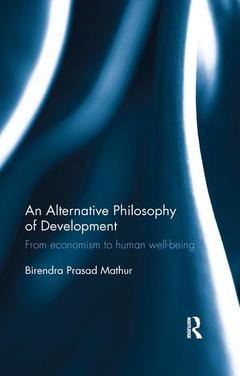 Couverture de l’ouvrage An Alternative Philosophy of Development