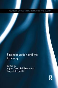 Couverture de l’ouvrage Financialization and the Economy