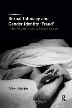 Cover of the book Sexual Intimacy and Gender Identity 'Fraud'
