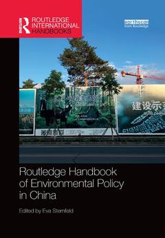 Couverture de l’ouvrage Routledge Handbook of Environmental Policy in China