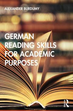Couverture de l’ouvrage German Reading Skills for Academic Purposes