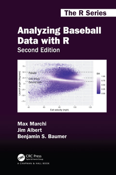 Couverture de l’ouvrage Analyzing Baseball Data with R, Second Edition
