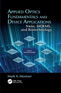Couverture de l’ouvrage Applied Optics Fundamentals and Device Applications