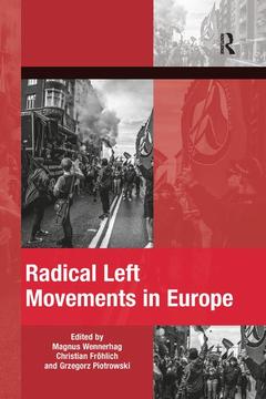 Couverture de l’ouvrage Radical Left Movements in Europe