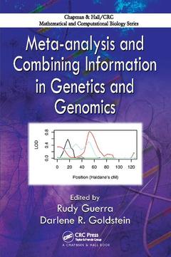 Couverture de l’ouvrage Meta-analysis and Combining Information in Genetics and Genomics