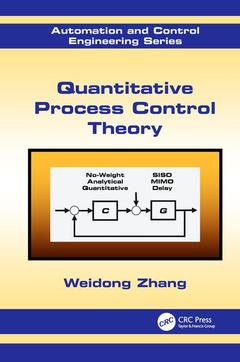 Couverture de l’ouvrage Quantitative Process Control Theory