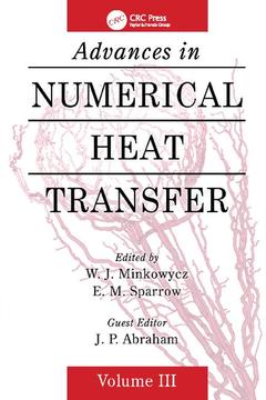 Couverture de l’ouvrage Advances in Numerical Heat Transfer, Volume 3