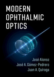 Couverture de l’ouvrage Modern Ophthalmic Optics